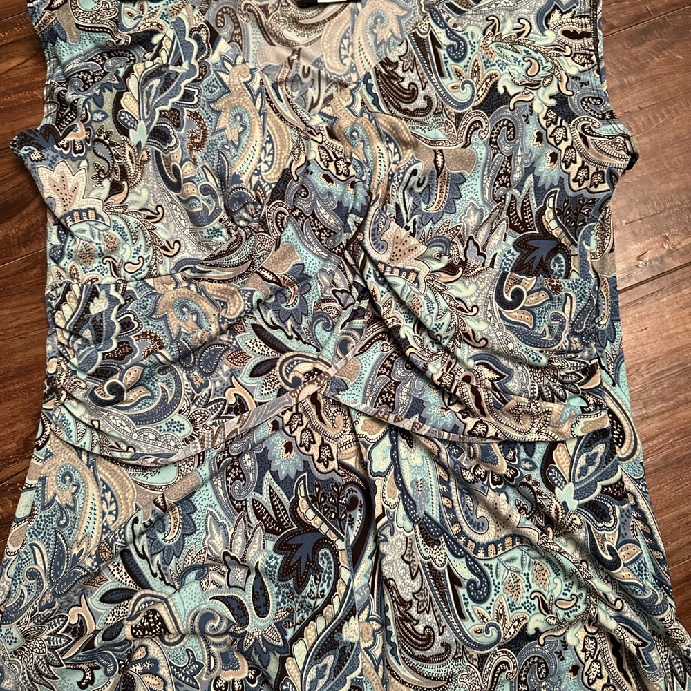 Paisley Print Women's Top